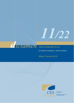 Dictamen 11/22 de 29 de julio sobre el Anteproyecto de Ley de transición energética y cambio climático